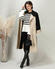 上質ウールフレア袖ボーダースリットニット - select store mirror me上質ウールフレア袖ボーダースリットニット163598478mirror meselect store mirror me163598478S