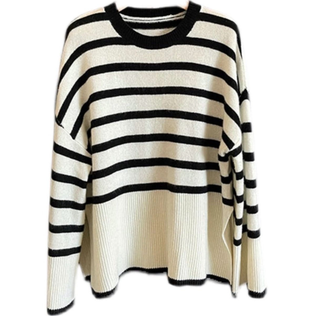 上質ウールフレア袖ボーダースリットニット - select store mirror me上質ウールフレア袖ボーダースリットニット163598478mirror meselect store mirror me163598478S