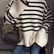 上質ウールフレア袖ボーダースリットニット - select store mirror me上質ウールフレア袖ボーダースリットニット163598478mirror meselect store mirror me163598478S