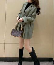 【動画あり】くすみグリーンフロントプリーツデザインジャケット - select store mirror me【動画あり】くすみグリーンフロントプリーツデザインジャケット163599564mirror meselect store mirror me163599564S