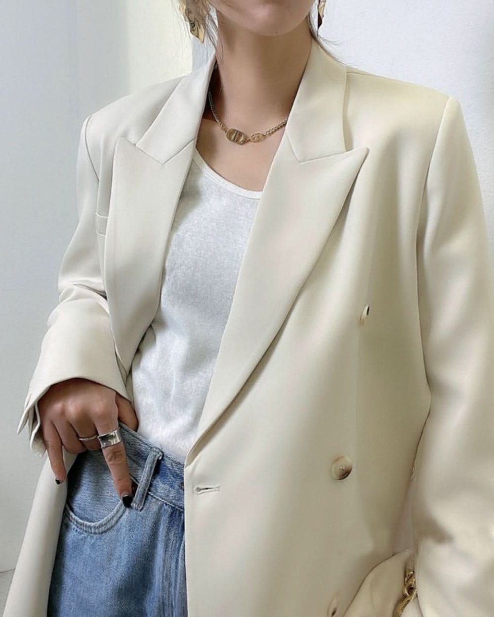 サイドスリット美ラインデザインジャケット - select store mirror meサイドスリット美ラインデザインジャケット164012377mirror meselect store mirror me164012377S