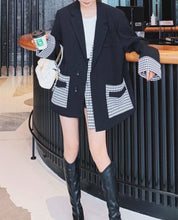 【動画あり】切り替え千鳥格子柄ルーズワイドジャケット - select store mirror me【動画あり】切り替え千鳥格子柄ルーズワイドジャケット164655618mirror meselect store mirror me164655618S