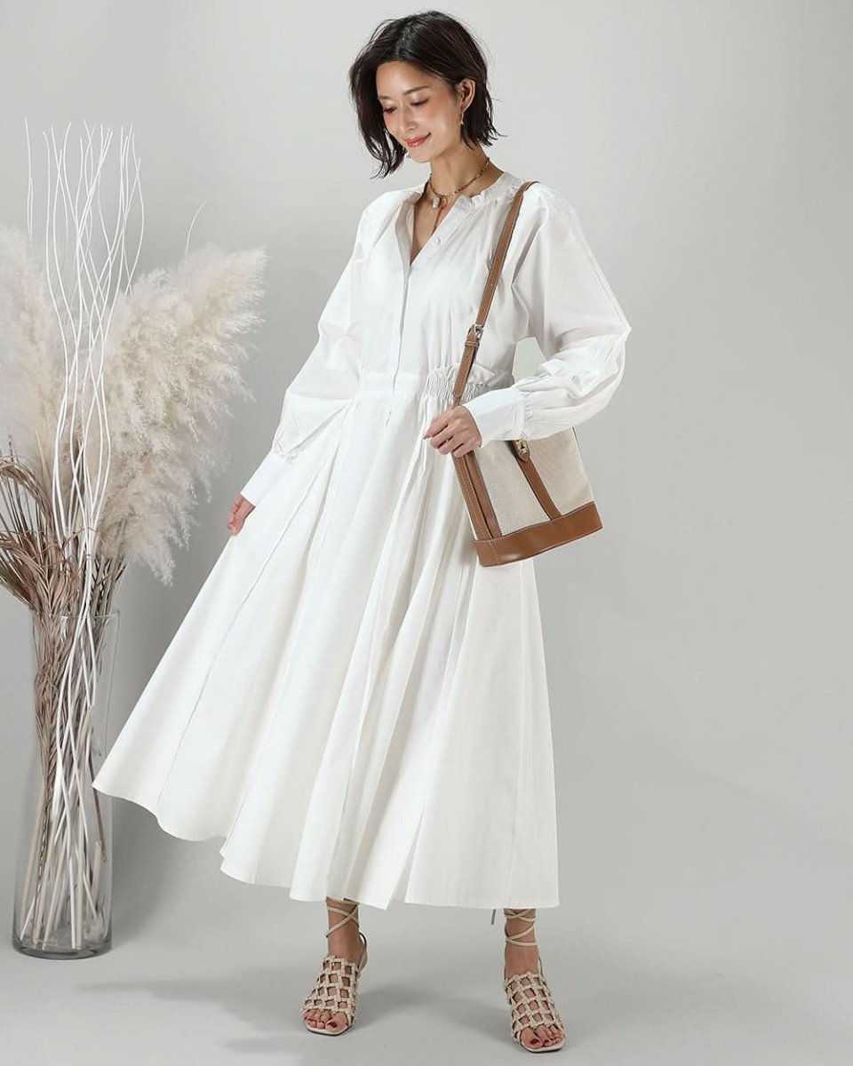 【入荷早々!殿堂入り】パリジェンヌフレアピュアホワイトワンピース - select store mirror me【入荷早々!殿堂入り】パリジェンヌフレアピュアホワイトワンピース165898347mirror meselect store mirror me165898347S