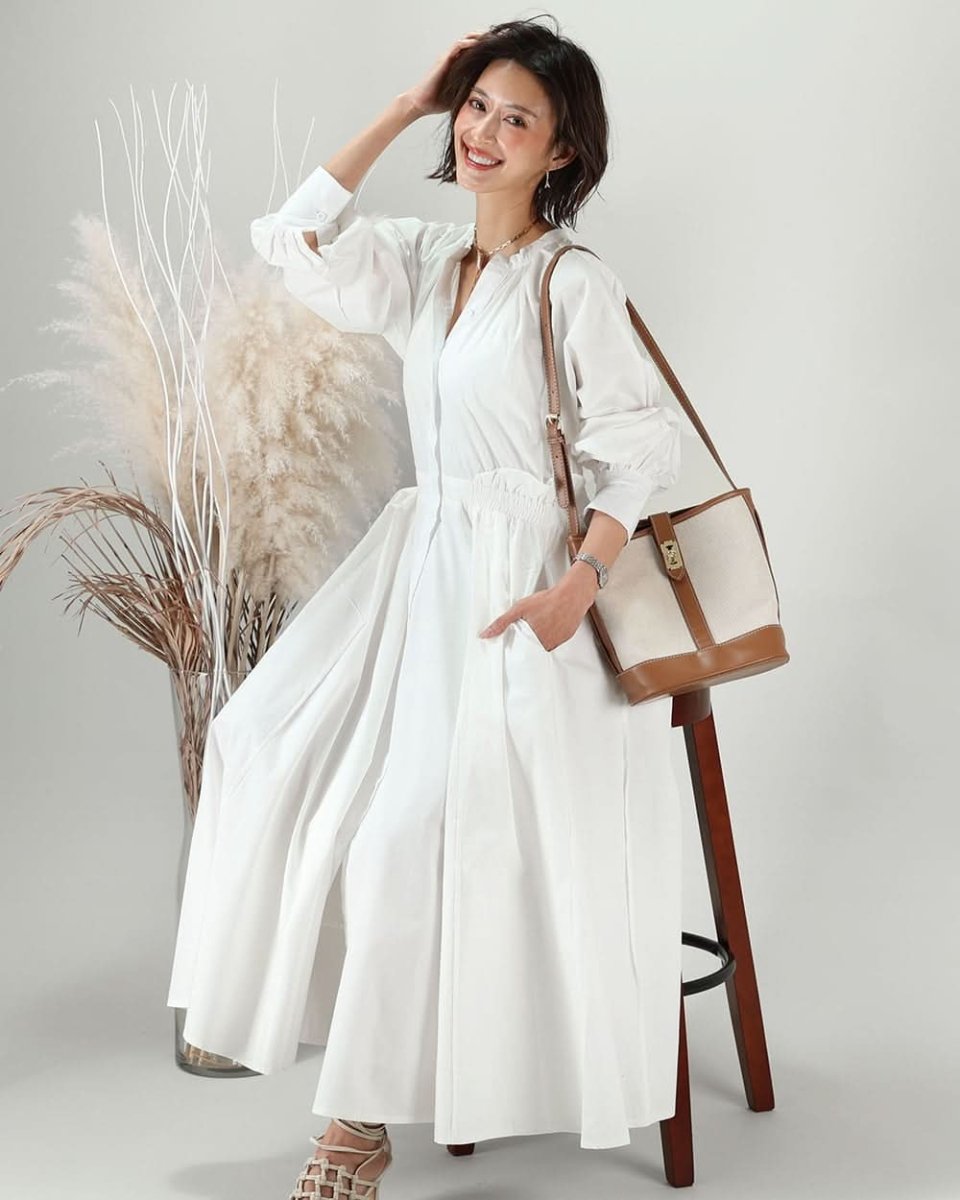 【入荷早々!殿堂入り】パリジェンヌフレアピュアホワイトワンピース - select store mirror me【入荷早々!殿堂入り】パリジェンヌフレアピュアホワイトワンピース165898347mirror meselect store mirror me165898347S