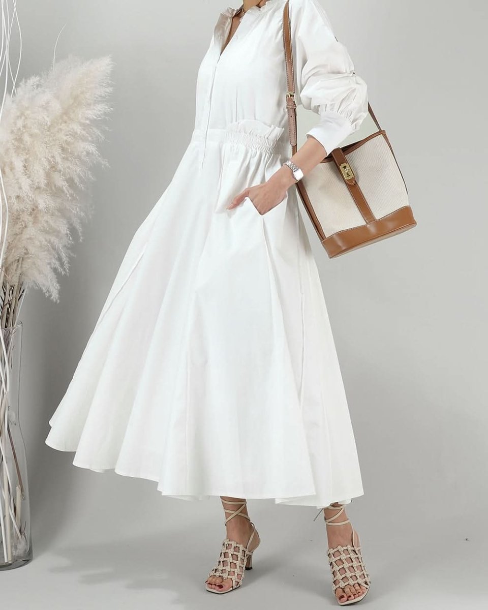 【入荷早々!殿堂入り】パリジェンヌフレアピュアホワイトワンピース - select store mirror me【入荷早々!殿堂入り】パリジェンヌフレアピュアホワイトワンピース165898347mirror meselect store mirror me165898347S