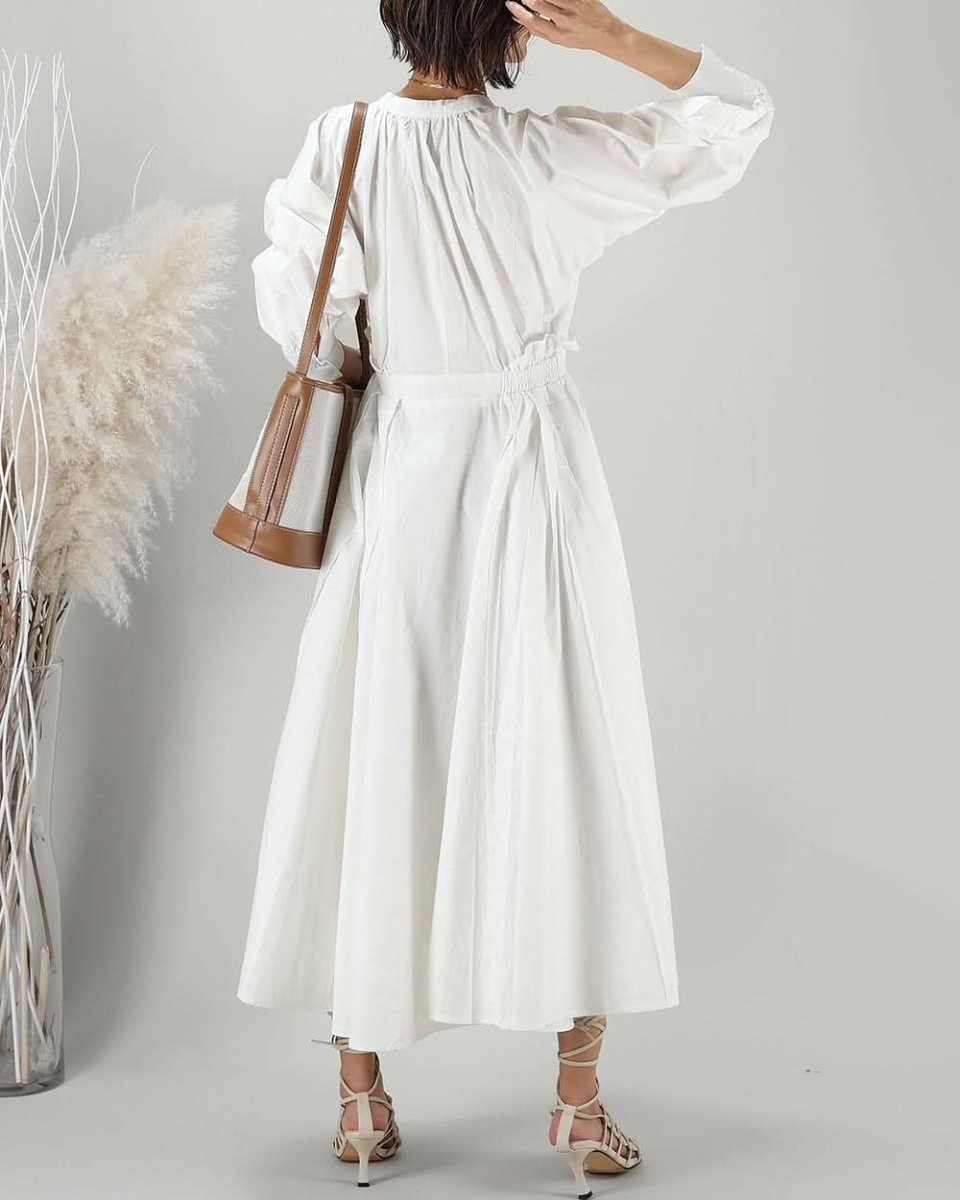 【入荷早々!殿堂入り】パリジェンヌフレアピュアホワイトワンピース - select store mirror me【入荷早々!殿堂入り】パリジェンヌフレアピュアホワイトワンピース165898347mirror meselect store mirror me165898347S