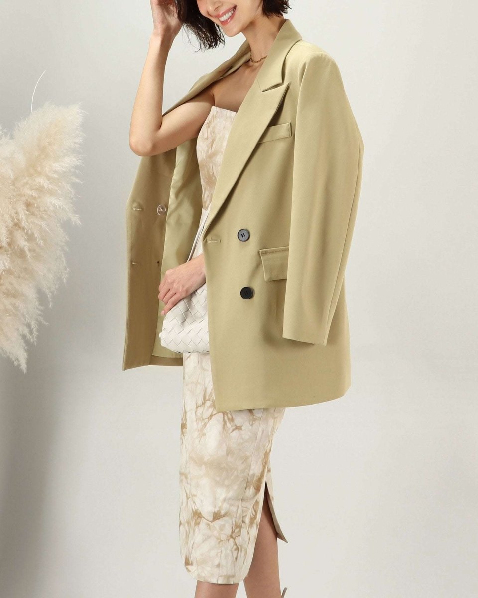 【動画あり】くすみイエローマニッシュダブルジャケット - select store mirror me【動画あり】くすみイエローマニッシュダブルジャケット168290334mirror meselect store mirror me168290334S