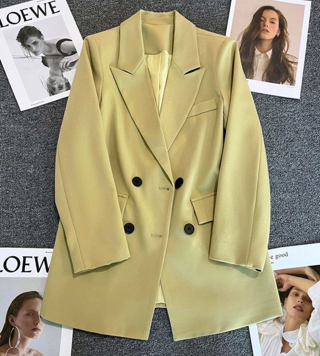 【動画あり】くすみイエローマニッシュダブルジャケット - select store mirror me【動画あり】くすみイエローマニッシュダブルジャケット168290334mirror meselect store mirror me168290334S