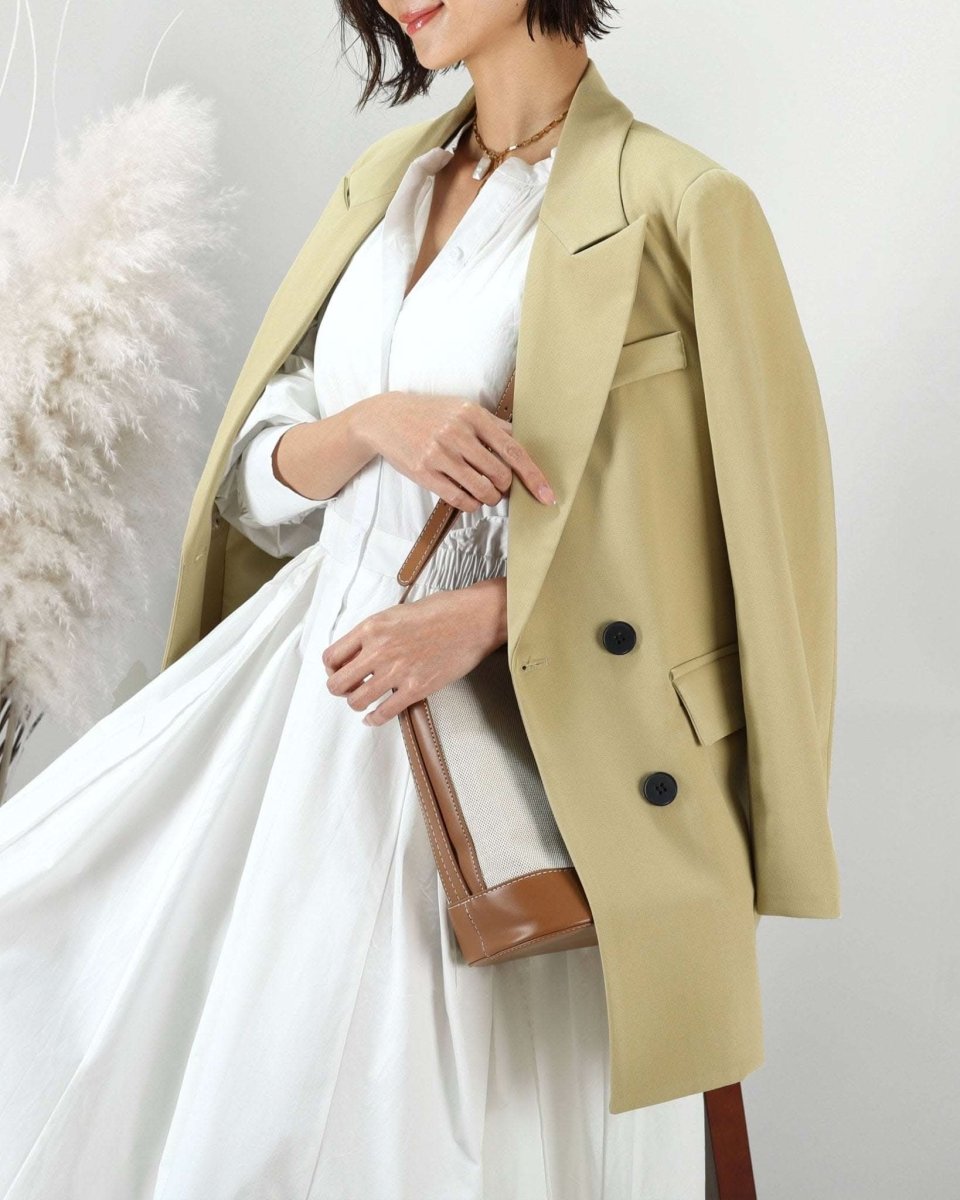 【動画あり】くすみイエローマニッシュダブルジャケット - select store mirror me【動画あり】くすみイエローマニッシュダブルジャケット168290334mirror meselect store mirror me168290334S