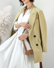 【動画あり】くすみイエローマニッシュダブルジャケット - select store mirror me【動画あり】くすみイエローマニッシュダブルジャケット168290334mirror meselect store mirror me168290334S