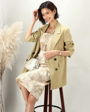 【動画あり】くすみイエローマニッシュダブルジャケット - select store mirror me【動画あり】くすみイエローマニッシュダブルジャケット168290334mirror meselect store mirror me168290334S