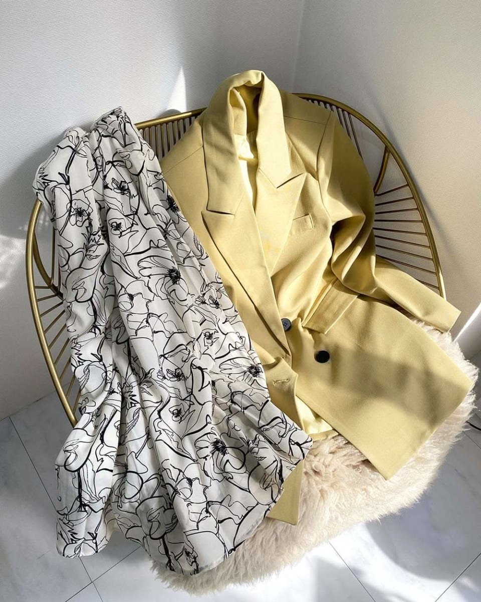 【動画あり】くすみイエローマニッシュダブルジャケット - select store mirror me【動画あり】くすみイエローマニッシュダブルジャケット168290334mirror meselect store mirror me168290334S