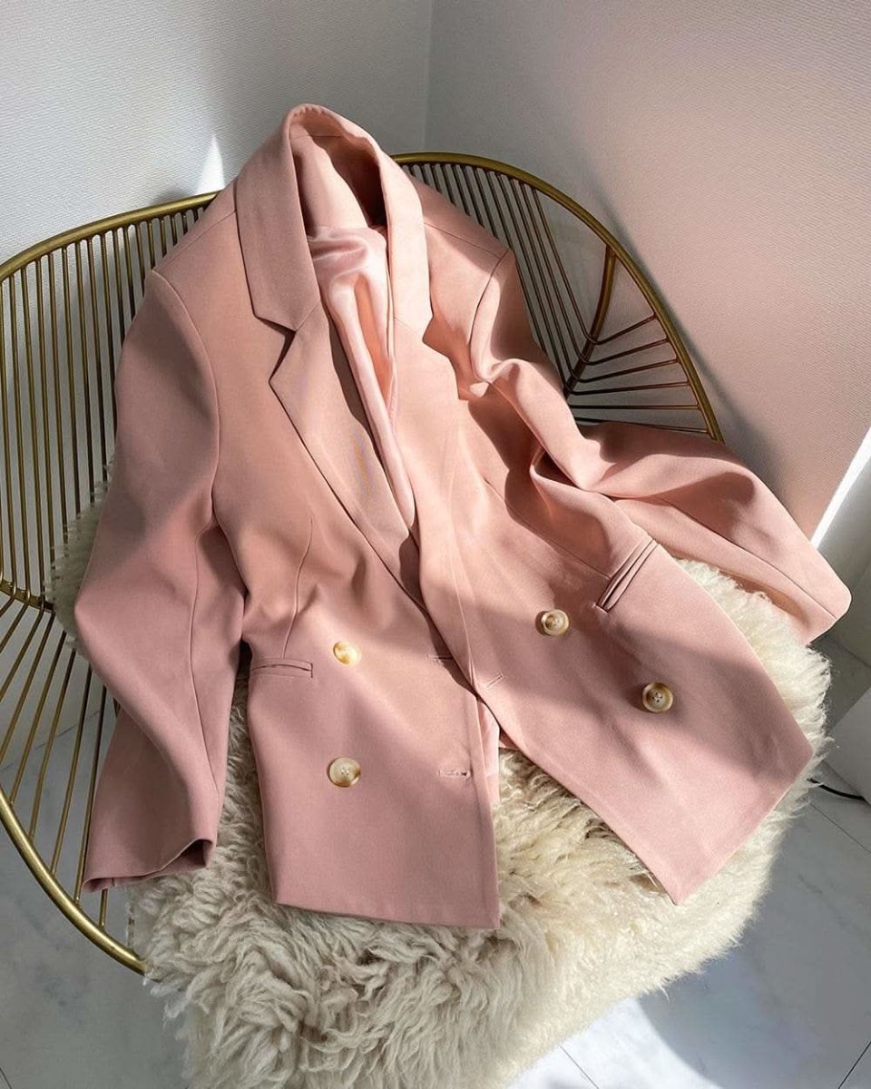 【動画あり】ライトピンクダブルボタンジャケット - select store mirror me【動画あり】ライトピンクダブルボタンジャケット168291723mirror meselect store mirror me168291723S