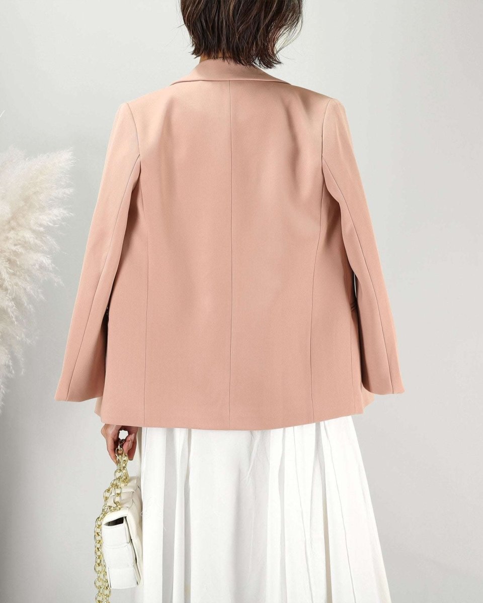 【動画あり】ライトピンクダブルボタンジャケット - select store mirror me【動画あり】ライトピンクダブルボタンジャケット168291723mirror meselect store mirror me168291723S