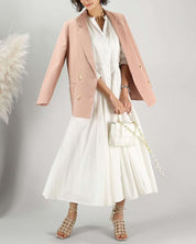 【動画あり】ライトピンクダブルボタンジャケット - select store mirror me【動画あり】ライトピンクダブルボタンジャケット168291723mirror meselect store mirror me168291723S