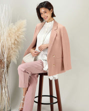 【動画あり】ライトピンクダブルボタンジャケット - select store mirror me【動画あり】ライトピンクダブルボタンジャケット168291723mirror meselect store mirror me168291723S