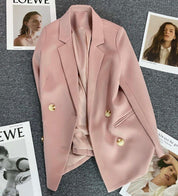 【動画あり】ライトピンクダブルボタンジャケット - select store mirror me【動画あり】ライトピンクダブルボタンジャケット168291723mirror meselect store mirror me168291723S