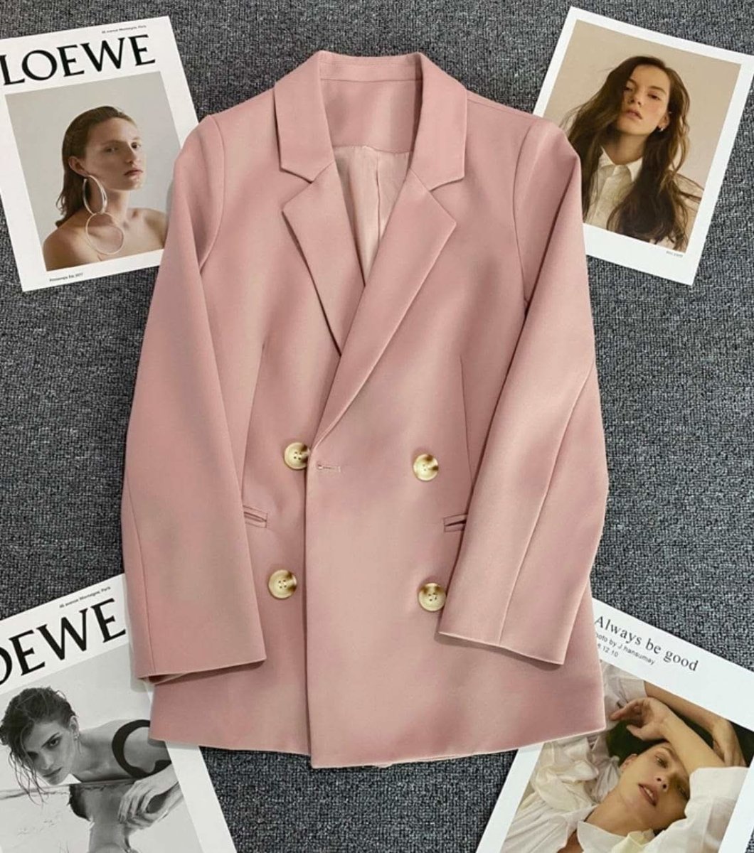 【動画あり】ライトピンクダブルボタンジャケット - select store mirror me【動画あり】ライトピンクダブルボタンジャケット168291723mirror meselect store mirror me168291723S