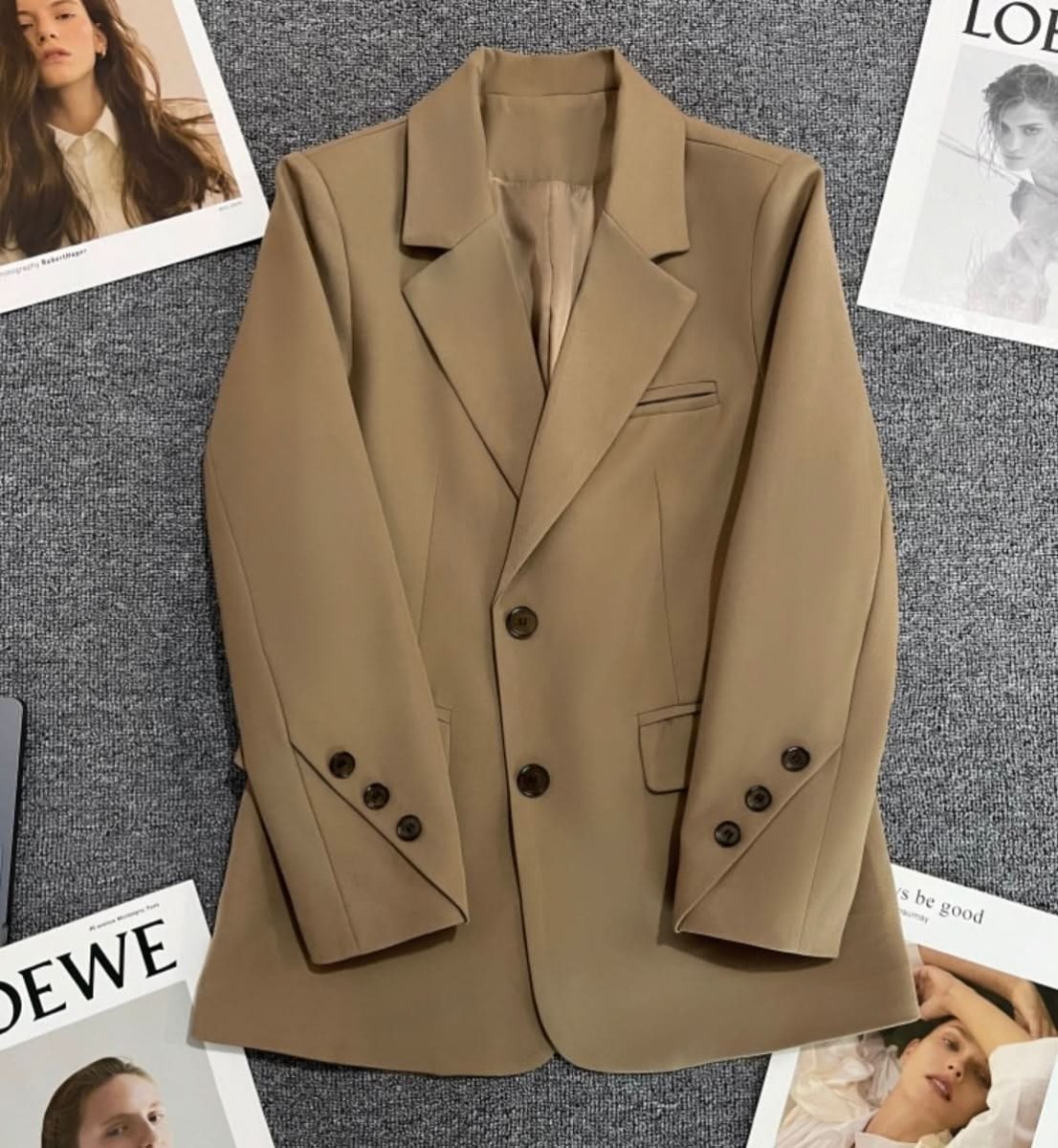 大人ブラウンシングルボタンジャケット - select store mirror me大人ブラウンシングルボタンジャケット168295249mirror meselect store mirror me168295249S