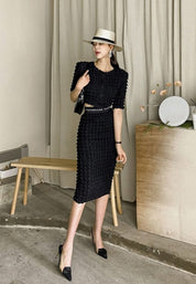 ポフデザイン美ラインブラックセットアップ - select store mirror meポフデザイン美ラインブラックセットアップ185401241mirror meselect store mirror me185401241S