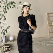 ポフデザイン美ラインブラックセットアップ - select store mirror meポフデザイン美ラインブラックセットアップ185401241mirror meselect store mirror me185401241S