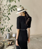 ポフデザイン美ラインブラックセットアップ - select store mirror meポフデザイン美ラインブラックセットアップ185401241mirror meselect store mirror me185401241S