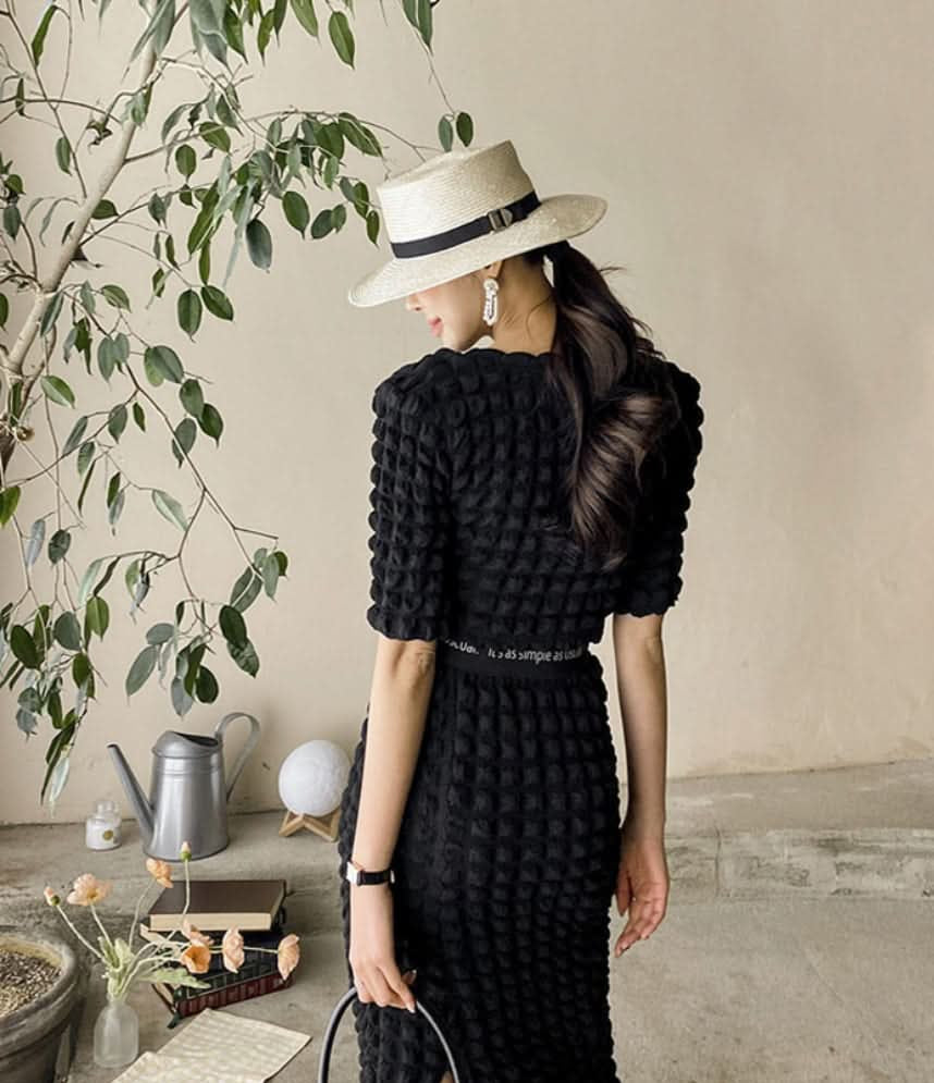 ポフデザイン美ラインブラックセットアップ - select store mirror meポフデザイン美ラインブラックセットアップ185401241mirror meselect store mirror me185401241S