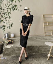 ポフデザイン美ラインブラックセットアップ - select store mirror meポフデザイン美ラインブラックセットアップ185401241mirror meselect store mirror me185401241S