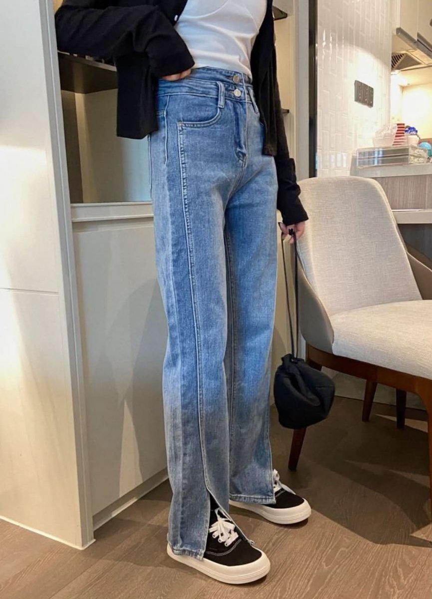 【動画あり】ダブルボタンフロントスリットデニムパンツ - select store mirror me【動画あり】ダブルボタンフロントスリットデニムパンツ186092979mirror meselect store mirror me186092979S