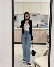 【動画あり】ダブルボタンフロントスリットデニムパンツ - select store mirror me【動画あり】ダブルボタンフロントスリットデニムパンツ186092979mirror meselect store mirror me186092979S