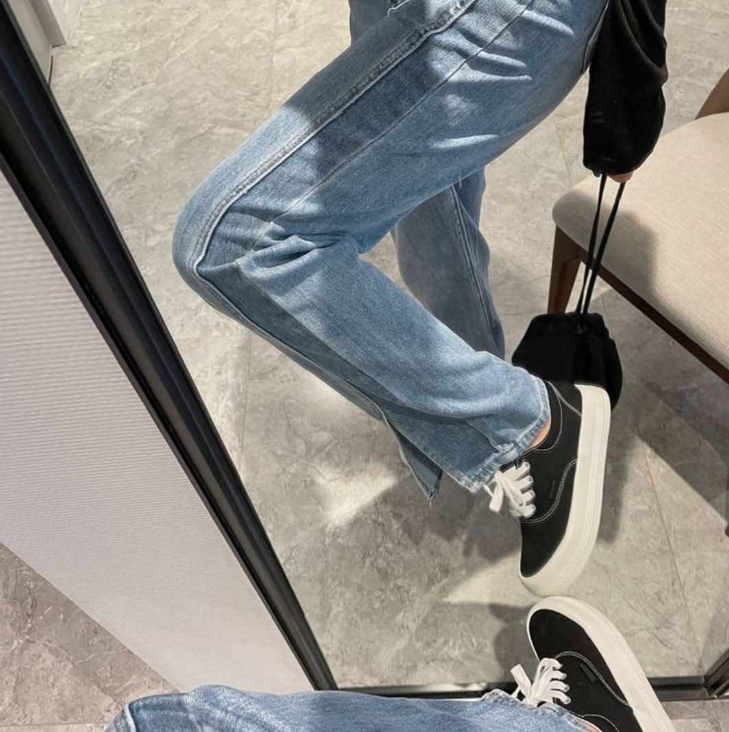 【動画あり】ダブルボタンフロントスリットデニムパンツ - select store mirror me【動画あり】ダブルボタンフロントスリットデニムパンツ186092979mirror meselect store mirror me186092979S