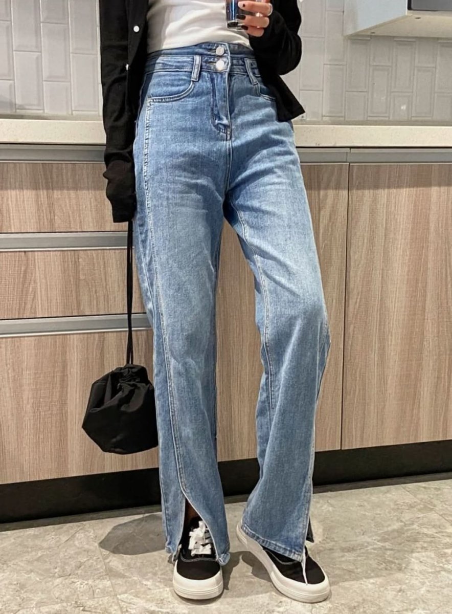 【動画あり】ダブルボタンフロントスリットデニムパンツ - select store mirror me【動画あり】ダブルボタンフロントスリットデニムパンツ186092979mirror meselect store mirror me186092979S