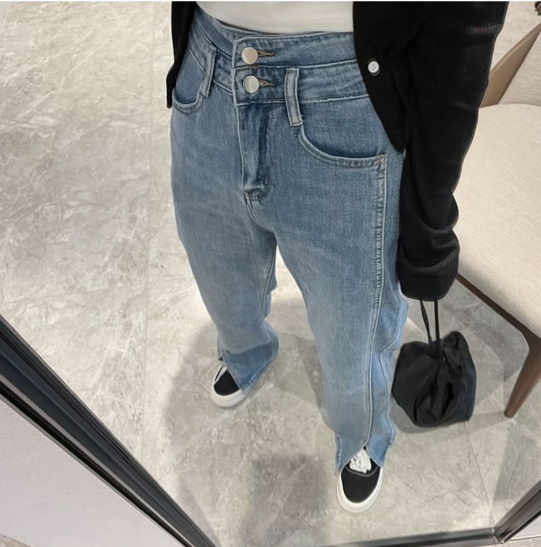 【動画あり】ダブルボタンフロントスリットデニムパンツ - select store mirror me【動画あり】ダブルボタンフロントスリットデニムパンツ186092979mirror meselect store mirror me186092979S