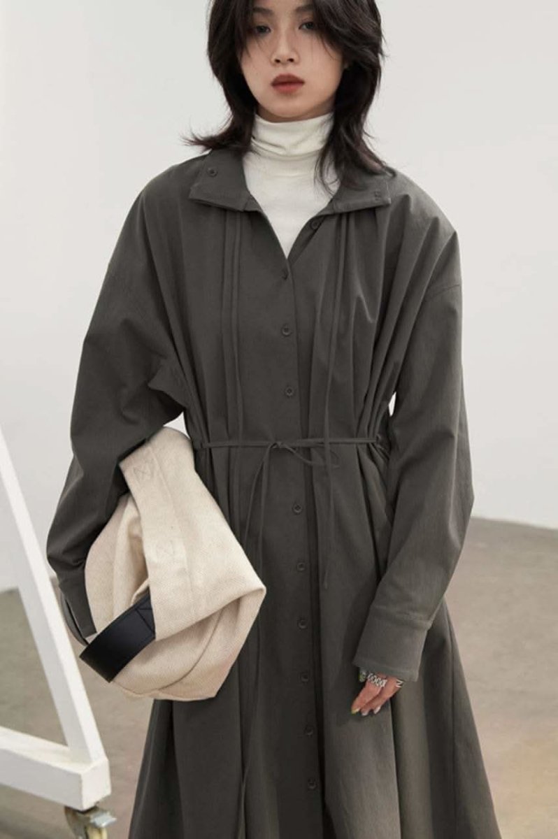 【動画あり】スタンダードカラーシャツドレスワンピース - select store mirror me【動画あり】スタンダードカラーシャツドレスワンピース186549803mirror meselect store mirror me186549803S