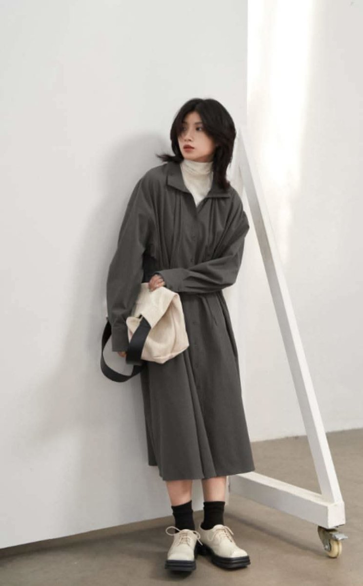 【動画あり】スタンダードカラーシャツドレスワンピース - select store mirror me【動画あり】スタンダードカラーシャツドレスワンピース186549803mirror meselect store mirror me186549803S