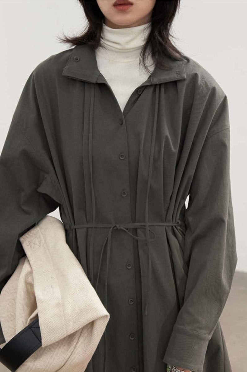 【動画あり】スタンダードカラーシャツドレスワンピース - select store mirror me【動画あり】スタンダードカラーシャツドレスワンピース186549803mirror meselect store mirror me186549803S