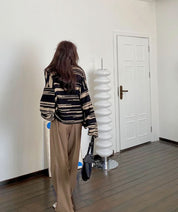 ニュアンスボーダーニットトップス - select store mirror meニュアンスボーダーニットトップス186783081mirror meselect store mirror me186783081S