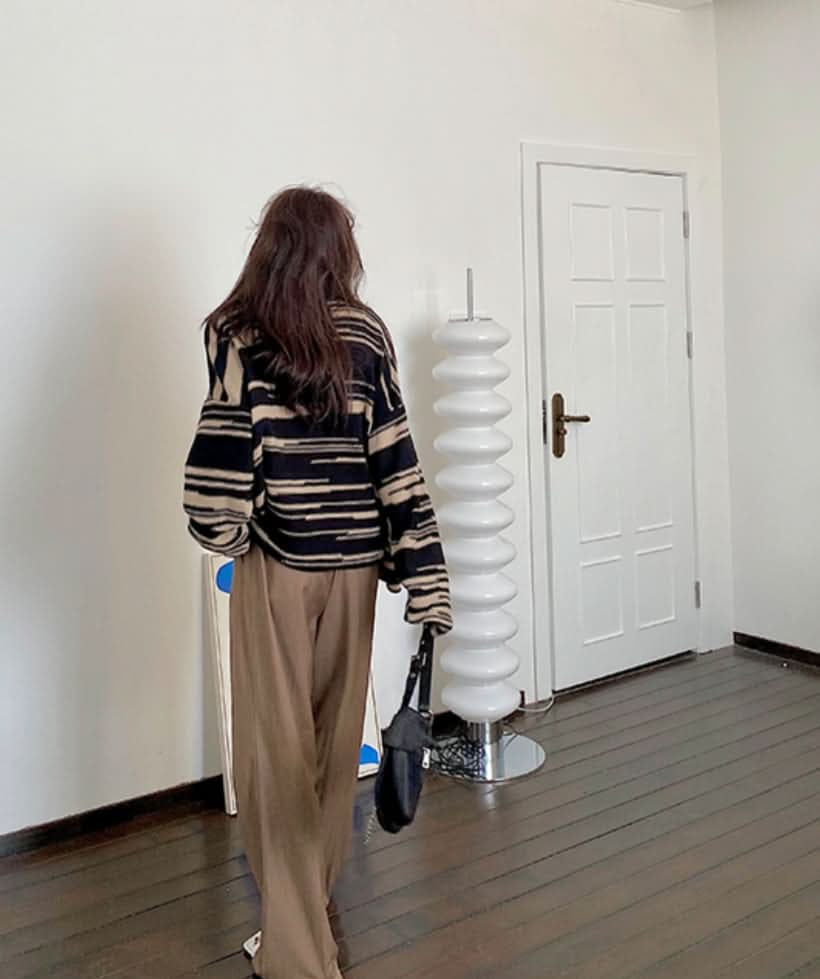 ニュアンスボーダーニットトップス - select store mirror meニュアンスボーダーニットトップス186783081mirror meselect store mirror me186783081S