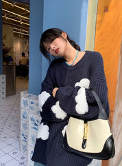 【動画あり】クラウドデザインニットセーター - select store mirror me【動画あり】クラウドデザインニットセーター186803209mirror meselect store mirror me186803209S