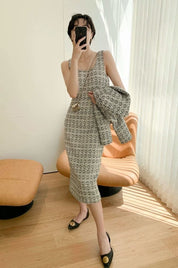 【動画あり】シックグレーツイードワンピースセットアップ - select store mirror me【動画あり】シックグレーツイードワンピースセットアップ188695078mirror meselect store mirror me188695078XS