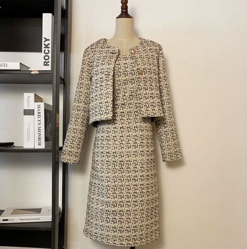【動画あり】シックグレーツイードワンピースセットアップ - select store mirror me【動画あり】シックグレーツイードワンピースセットアップ188695078mirror meselect store mirror me188695078XS