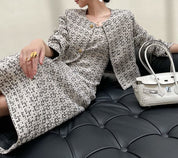 【動画あり】シックグレーツイードワンピースセットアップ - select store mirror me【動画あり】シックグレーツイードワンピースセットアップ188695078mirror meselect store mirror me188695078XS