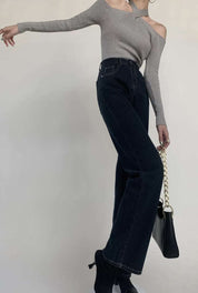 【伸縮性バツグン】【動画あり】ストレート美ラインデニムパンツ - select store mirror me【伸縮性バツグン】【動画あり】ストレート美ラインデニムパンツ188697347mirror meselect store mirror me188697347XS