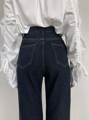 【伸縮性バツグン】【動画あり】ストレート美ラインデニムパンツ - select store mirror me【伸縮性バツグン】【動画あり】ストレート美ラインデニムパンツ188697347mirror meselect store mirror me188697347XS