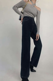 【伸縮性バツグン】【動画あり】ストレート美ラインデニムパンツ - select store mirror me【伸縮性バツグン】【動画あり】ストレート美ラインデニムパンツ188697347mirror meselect store mirror me188697347XS