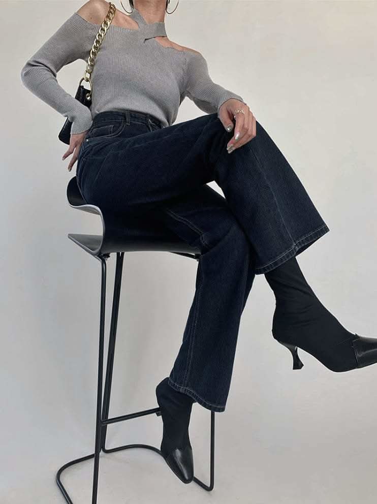 【伸縮性バツグン】【動画あり】ストレート美ラインデニムパンツ - select store mirror me【伸縮性バツグン】【動画あり】ストレート美ラインデニムパンツ188697347mirror meselect store mirror me188697347XS