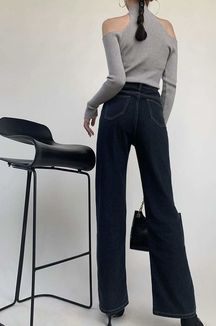 【伸縮性バツグン】【動画あり】ストレート美ラインデニムパンツ - select store mirror me【伸縮性バツグン】【動画あり】ストレート美ラインデニムパンツ188697347mirror meselect store mirror me188697347XS