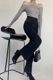 【伸縮性バツグン】【動画あり】ストレート美ラインデニムパンツ - select store mirror me【伸縮性バツグン】【動画あり】ストレート美ラインデニムパンツ188697347mirror meselect store mirror me188697347XS