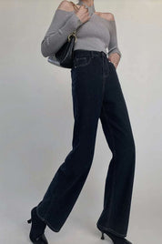 【伸縮性バツグン】【動画あり】ストレート美ラインデニムパンツ - select store mirror me【伸縮性バツグン】【動画あり】ストレート美ラインデニムパンツ188697347mirror meselect store mirror me188697347XS