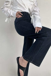 【伸縮性バツグン】【動画あり】ストレート美ラインデニムパンツ - select store mirror me【伸縮性バツグン】【動画あり】ストレート美ラインデニムパンツ188697347mirror meselect store mirror me188697347XS